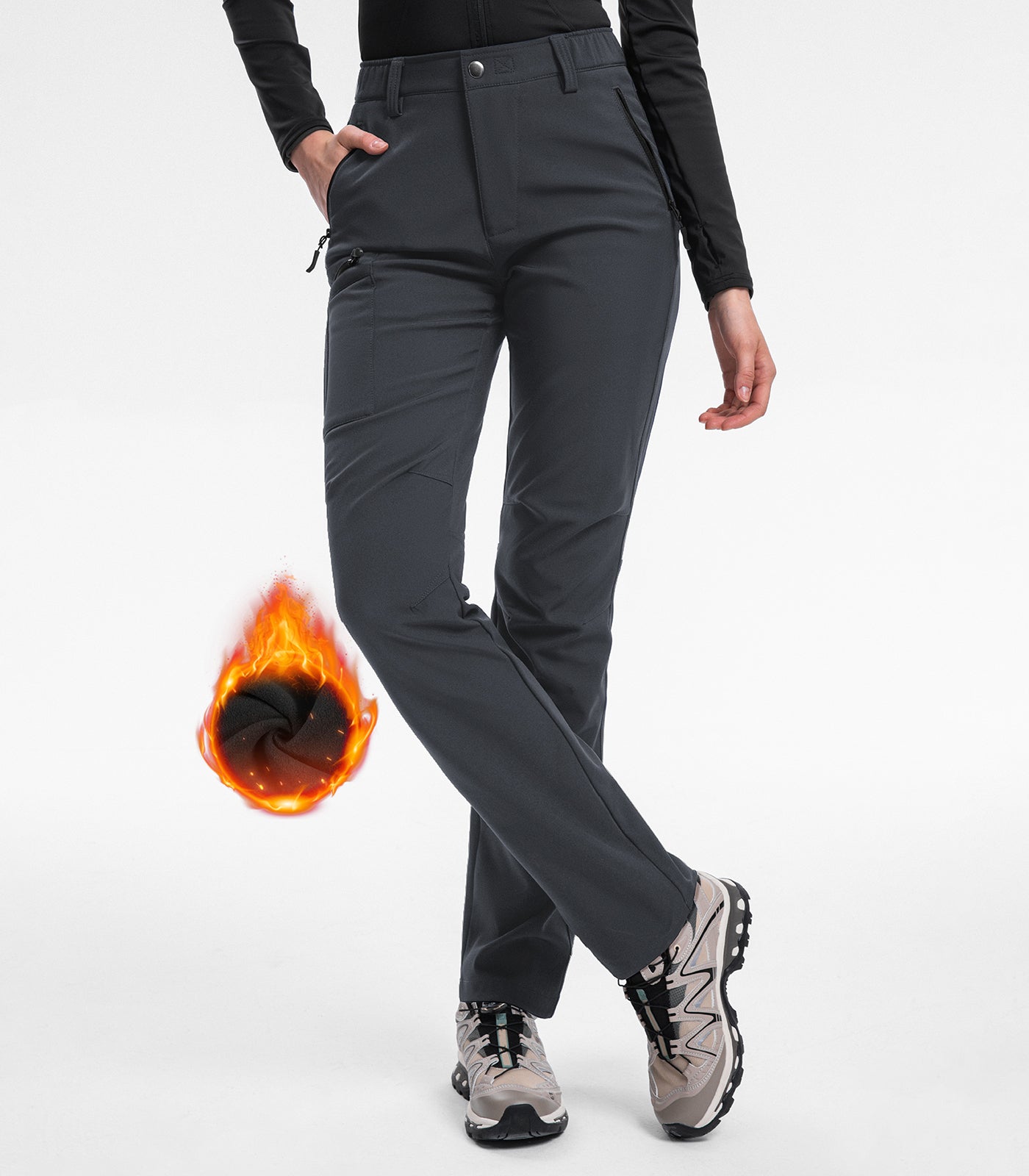 Pantalones de Senderismo para Esquí de Nieve para Mujer - SnowVenture W003