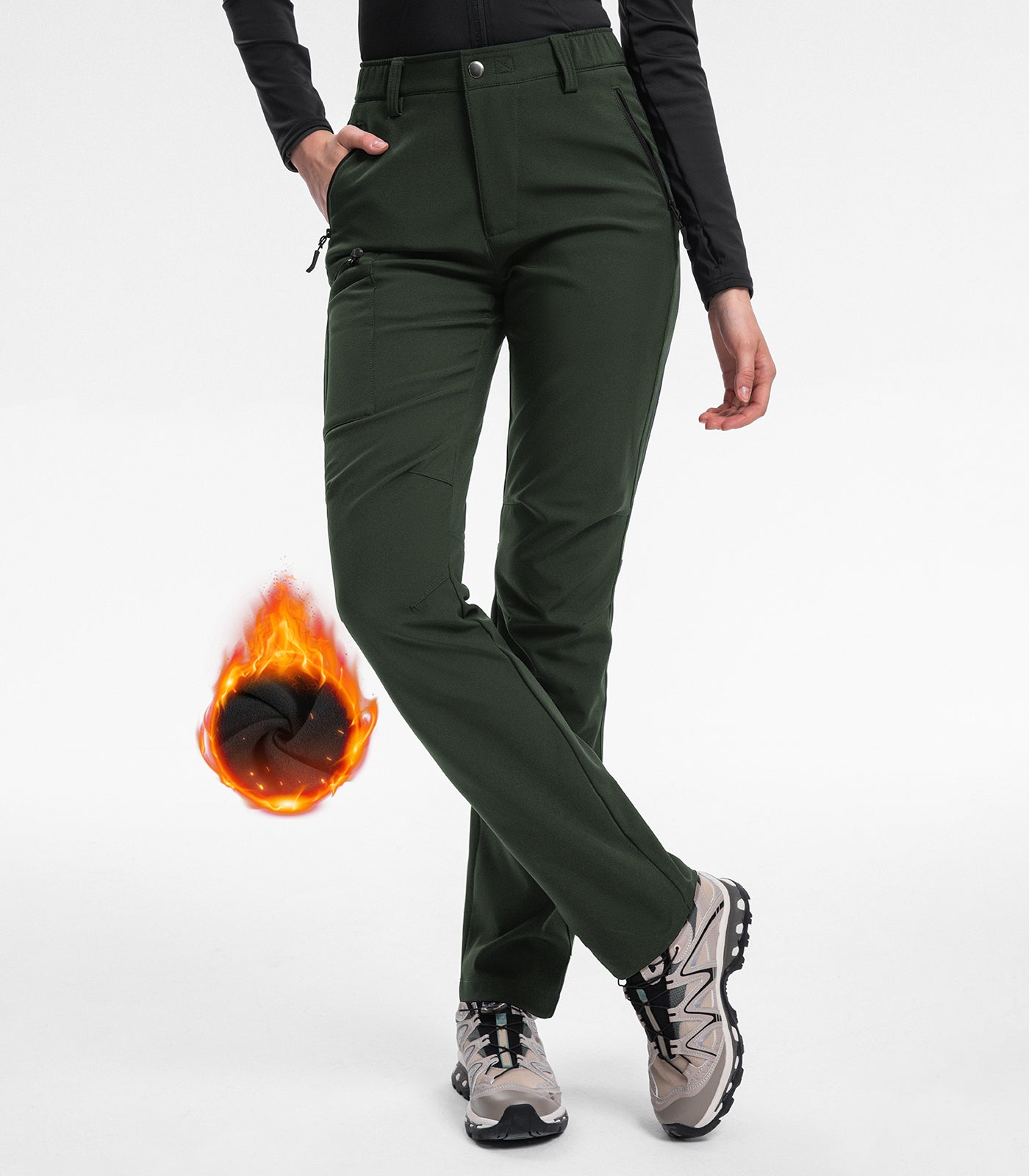 Pantalones de Senderismo para Esquí de Nieve para Mujer - SnowVenture W003
