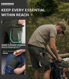 Men's Cargo Hiking Shorts - TrailPioneer M066