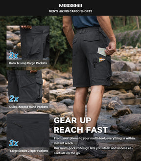 Men's Cargo Hiking Shorts - TrailPioneer M062