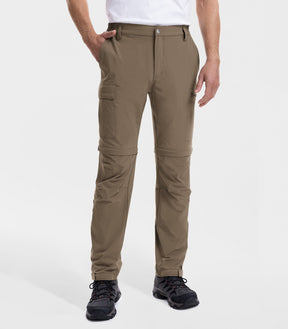 Men's Convertible Hiking Pants Quick Dry Cargo Pants - HikerFlex M015