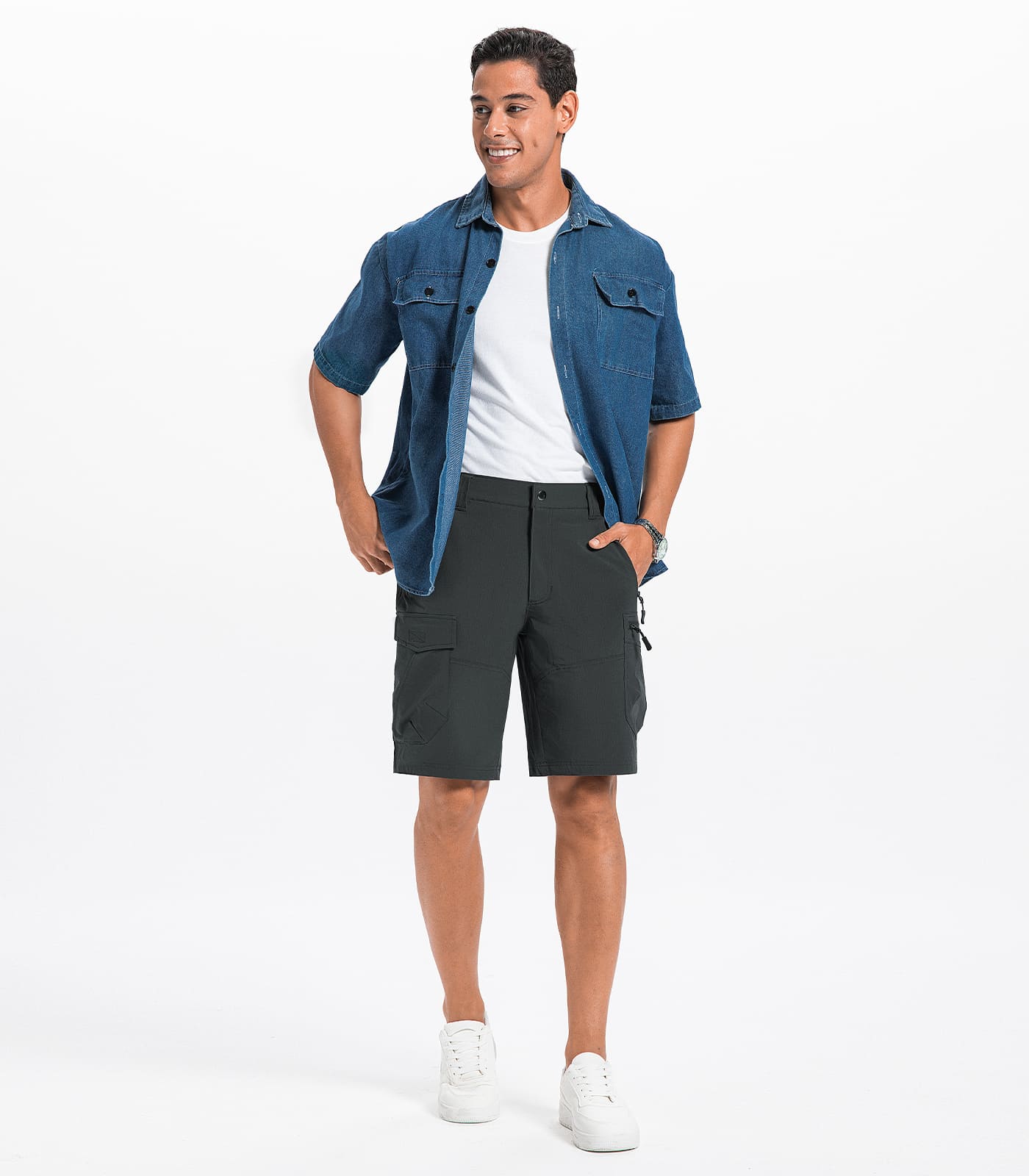 Men's Cargo Hiking Shorts - TrailPioneer M062