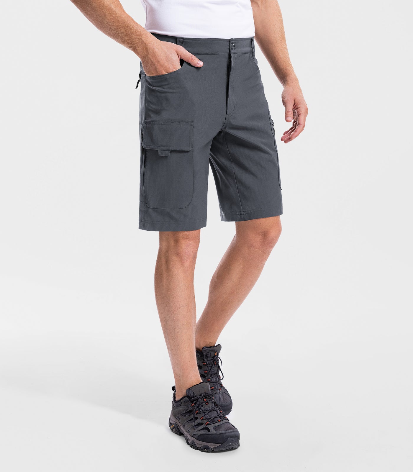 Herren Cargo Wander-Shorts Leicht Wasserabweisend - TrailPioneer M026