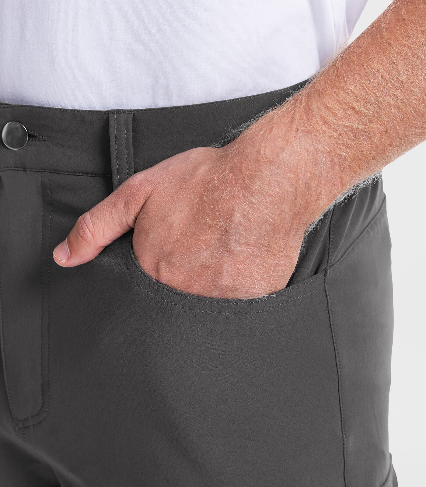 Herren Wander-Cargoshorts mit 7 Taschen, schnelltrocknend, lässig - TrailPioneer M025