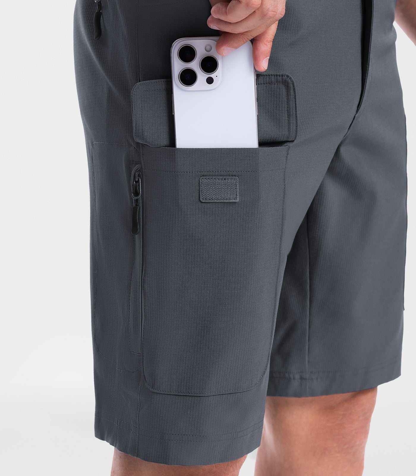 Herren Cargo Wander-Shorts Leicht Wasserabweisend - TrailPioneer M026