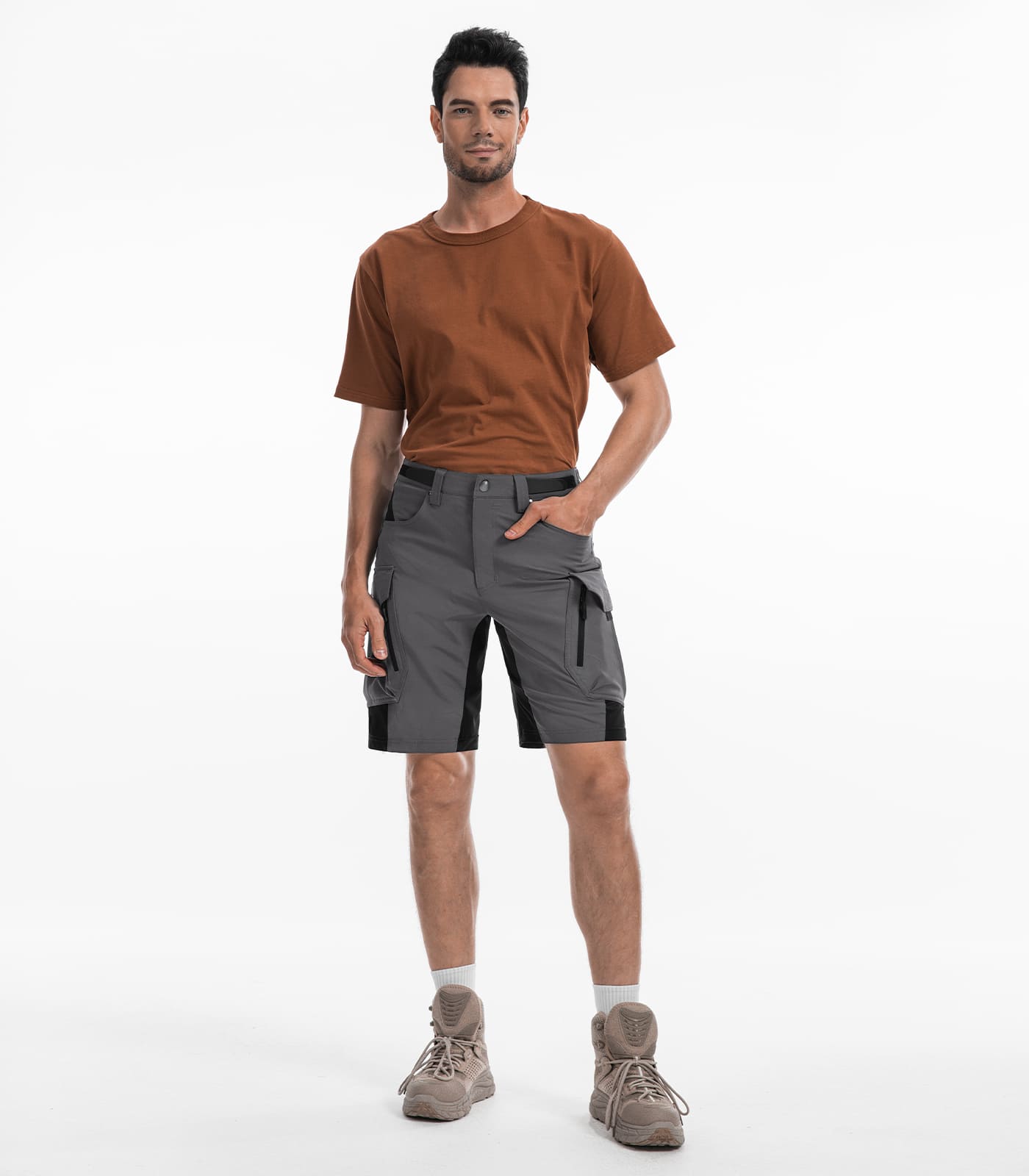 Men's Cargo Hiking Shorts - TrailPioneer M066