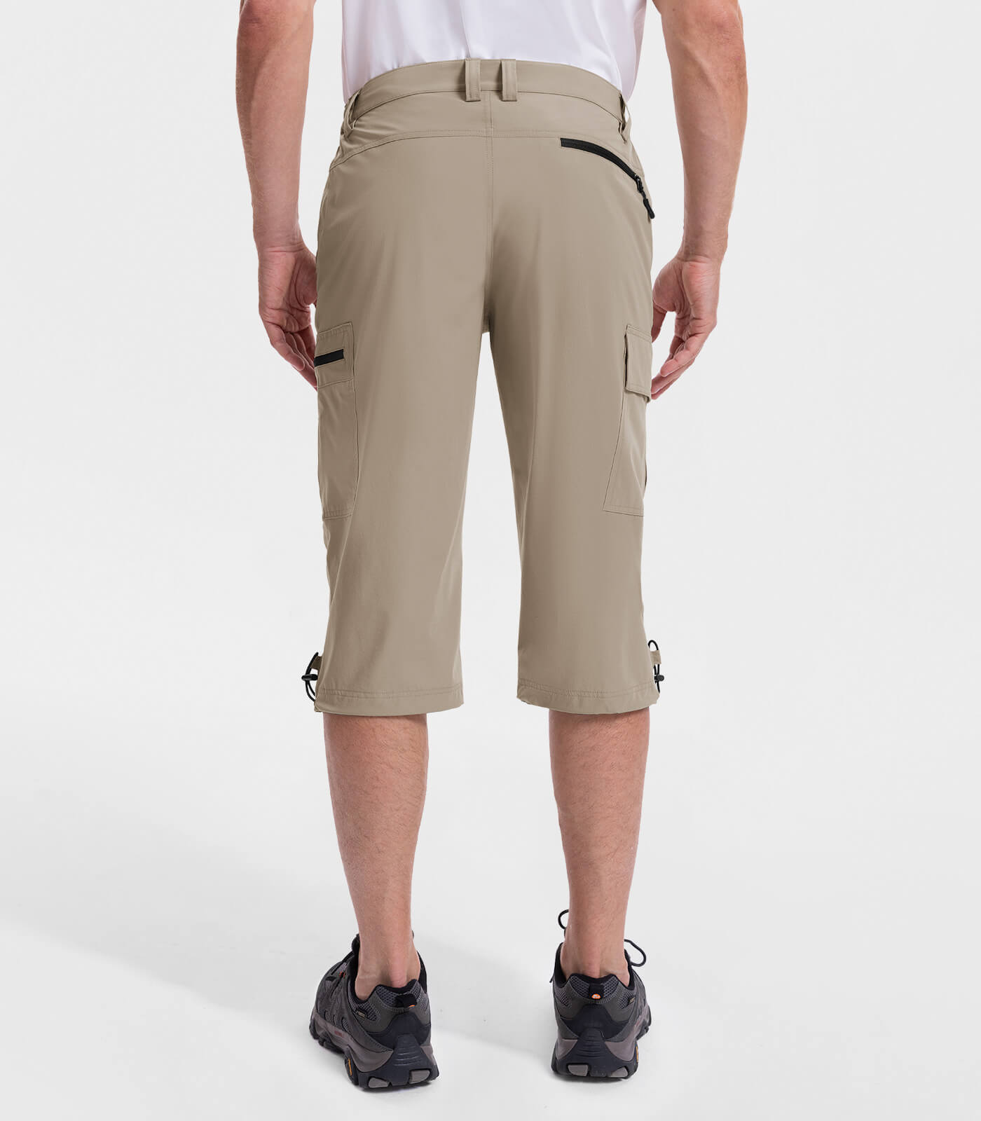 Bermuda cargo 3/4 pour hommes - Capris d'extérieur TrailPioneer M031