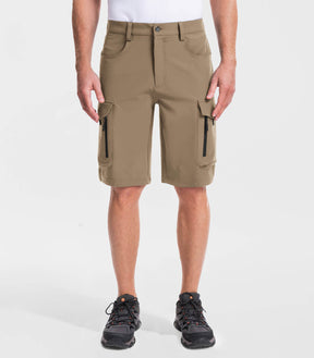 Herren Wander-Cargoshorts mit 7 Taschen, schnelltrocknend, lässig - TrailPioneer M025
