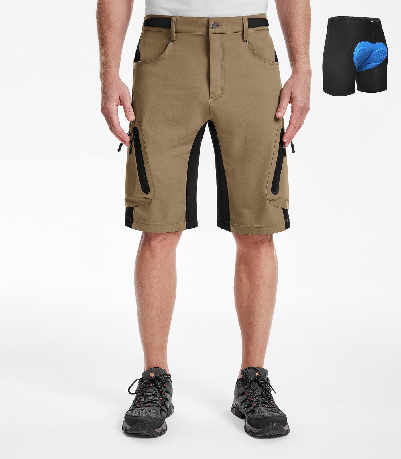 Herren Gepolsterte Mountainbike-Shorts - CycleAir M001