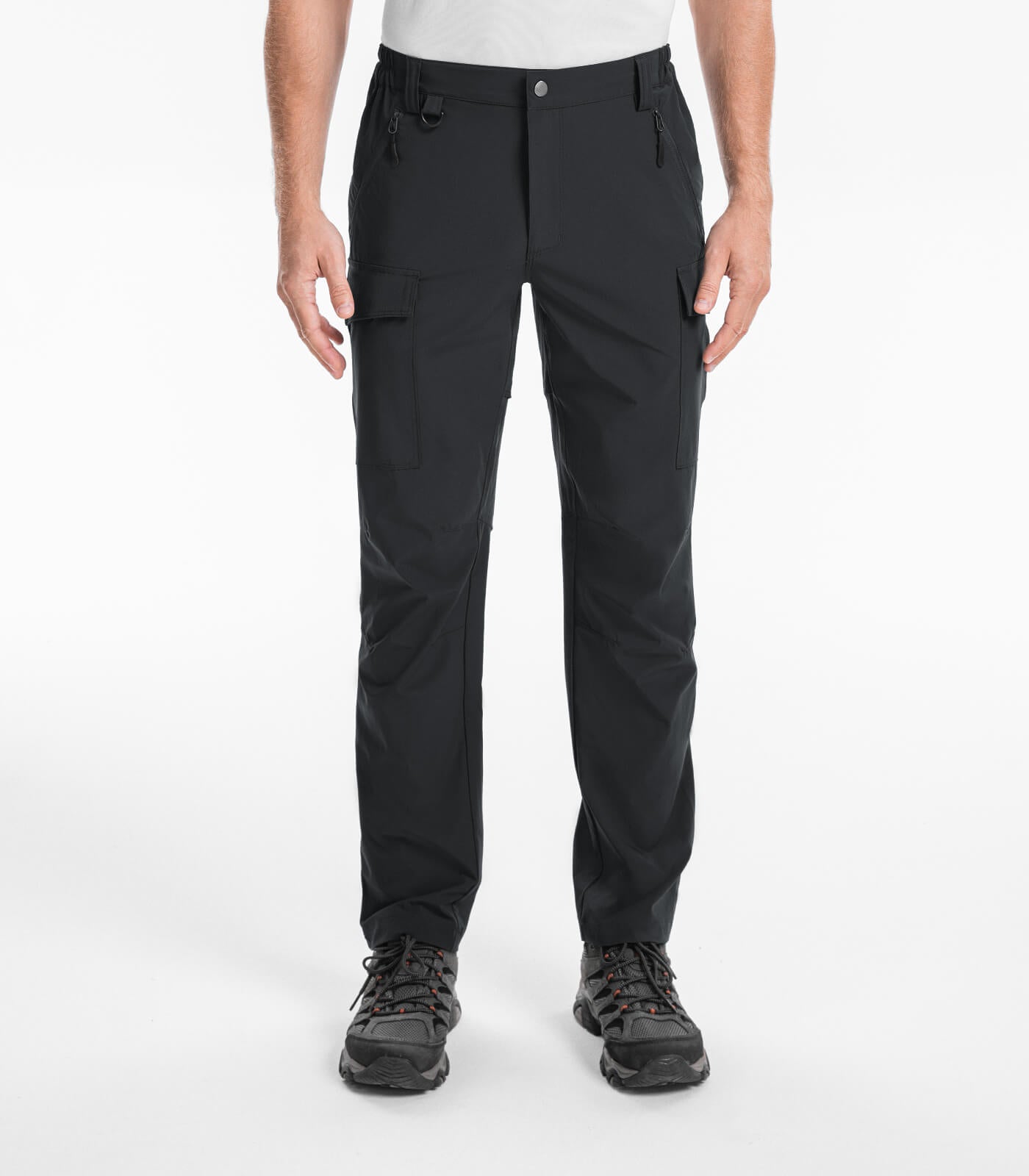 Pantalones Cargo de Senderismo para Hombre Resistente al Agua de Secado Rápido - HikerFlex M033