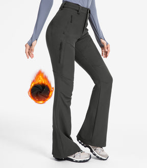 Pantaloni pentru femei de schi pe zăpadă căptușiți cu fleece - SnowVenture W051