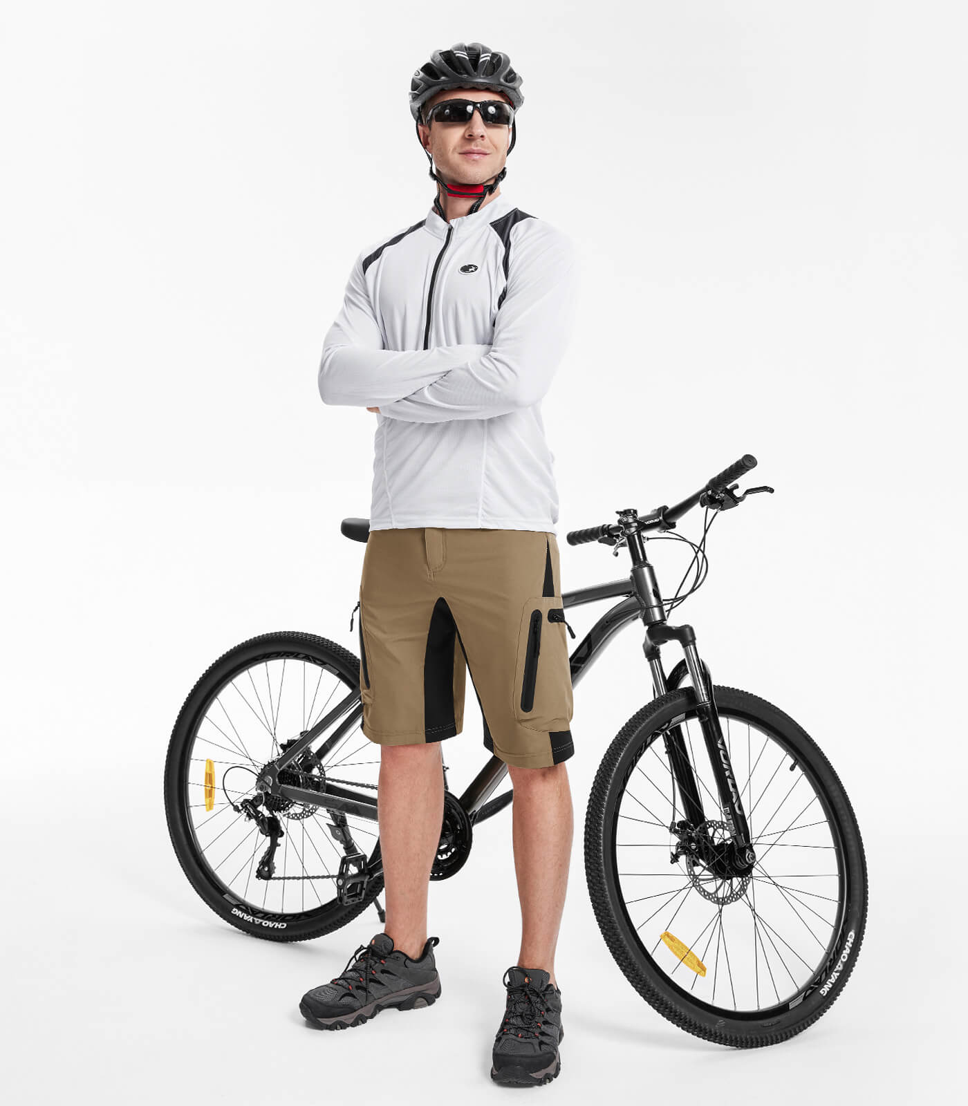 Herren Gepolsterte Mountainbike-Shorts - CycleAir M001