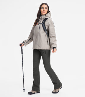 Pantaloni pentru femei de schi pe zăpadă căptușiți cu fleece - SnowVenture W051