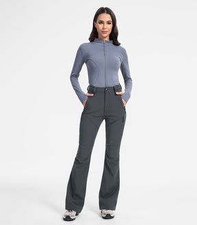 Pantaloni pentru femei de schi pe zăpadă căptușiți cu fleece - SnowVenture W051