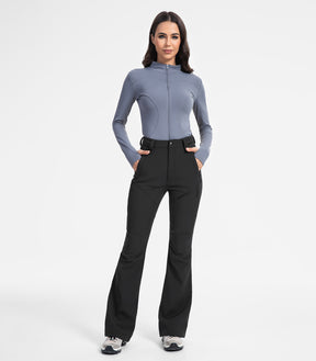 Pantaloni pentru femei de schi pe zăpadă căptușiți cu fleece - SnowVenture W051
