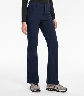 Pantaloni da sci da donna foderati in pile impermeabili - SnowVenture W039