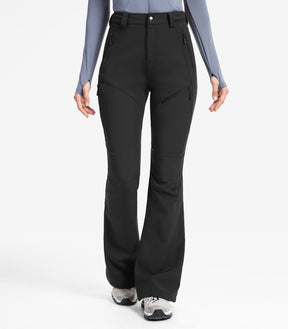 Pantaloni pentru femei de schi pe zăpadă căptușiți cu fleece - SnowVenture W051