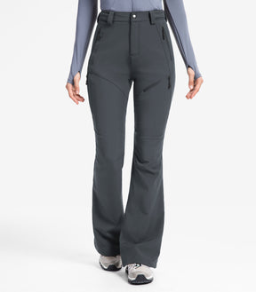 Pantaloni pentru femei de schi pe zăpadă căptușiți cu fleece - SnowVenture W051