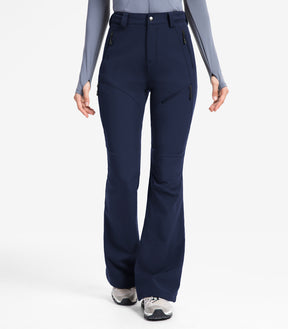 Pantaloni pentru femei de schi pe zăpadă căptușiți cu fleece - SnowVenture W051