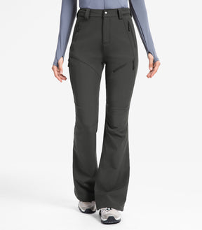 Pantaloni pentru femei de schi pe zăpadă căptușiți cu fleece - SnowVenture W051