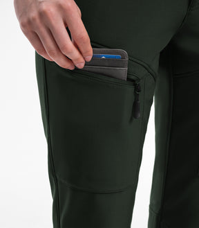 Pantaloni da sci da donna foderati in pile impermeabili - SnowVenture W039