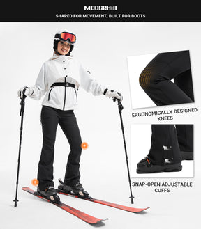 Damen Schneeski-Fleece-gefütterte Hose - SnowVenture W050