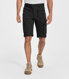 Shorts cargo de randonnée pour hommes à séchage rapide et légers - TrailPioneer M008