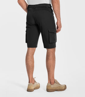 Shorts cargo de randonnée pour hommes à séchage rapide et légers - TrailPioneer M008