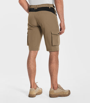 Shorts cargo de randonnée pour hommes à séchage rapide et légers - TrailPioneer M008