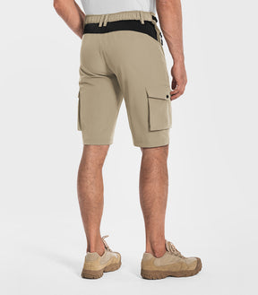 Shorts cargo de randonnée pour hommes à séchage rapide et légers - TrailPioneer M008