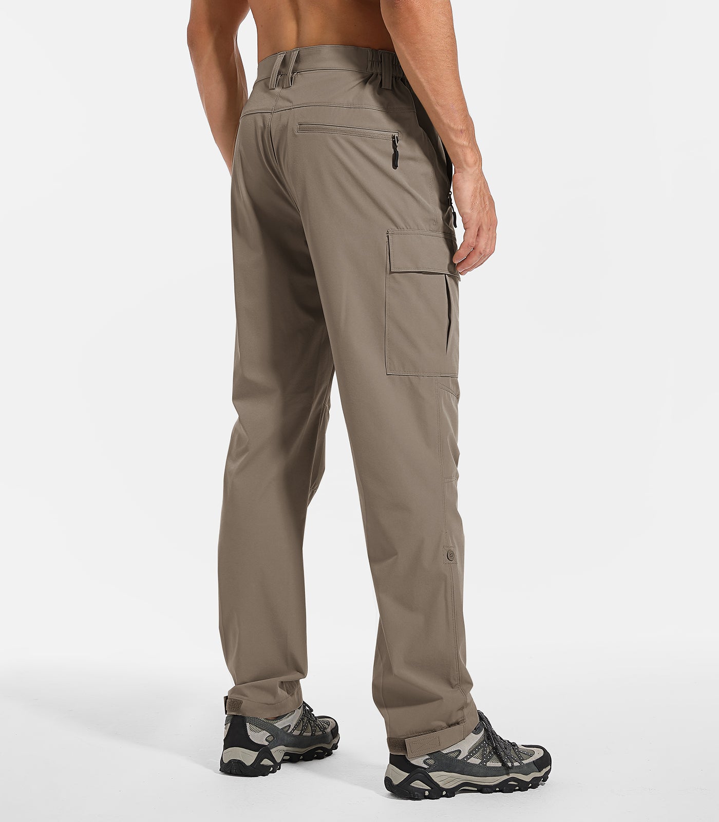 Pantaloni de drumeție impermeabili ușori pentru bărbați, pantaloni cu uscare rapidă - HikerFlex M030
