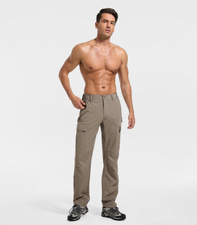 Pantaloni de drumeție impermeabili ușori pentru bărbați, pantaloni cu uscare rapidă - HikerFlex M030