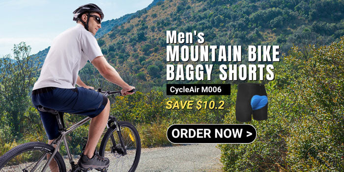 Padded cycling shorts for men - Moosehill sale
