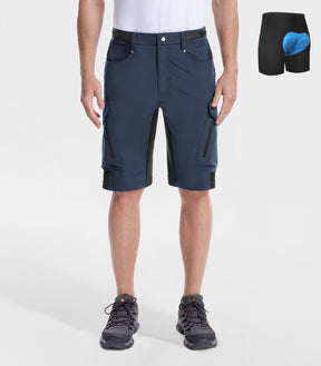 Pantalones cortos holgados para bicicleta de montaña para hombre, de secado rápido y ligero - CycleAir M006