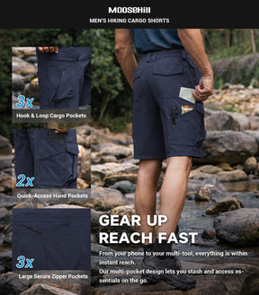 Men's Cargo Hiking Shorts - TrailPioneer M062