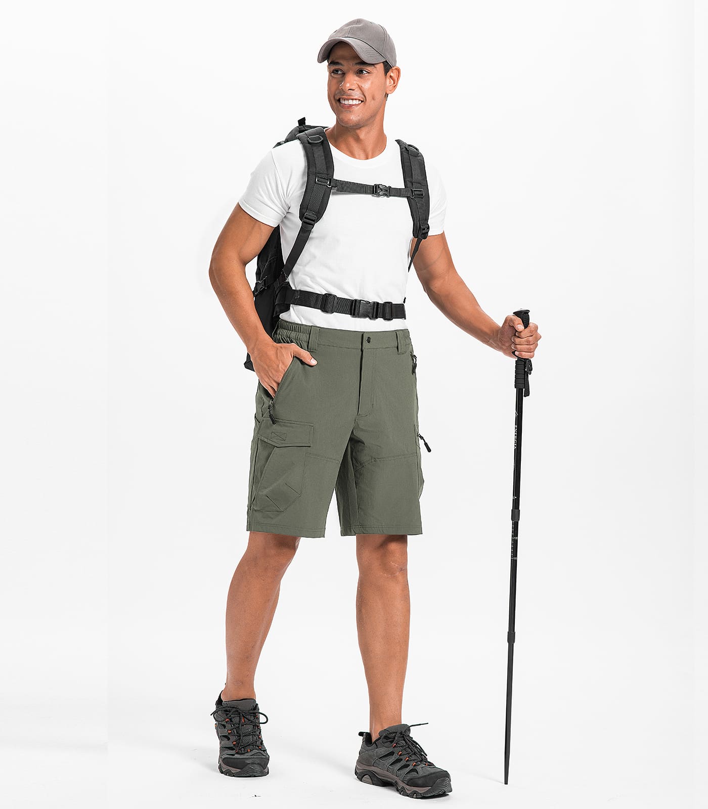 Men's Cargo Hiking Shorts - TrailPioneer M062