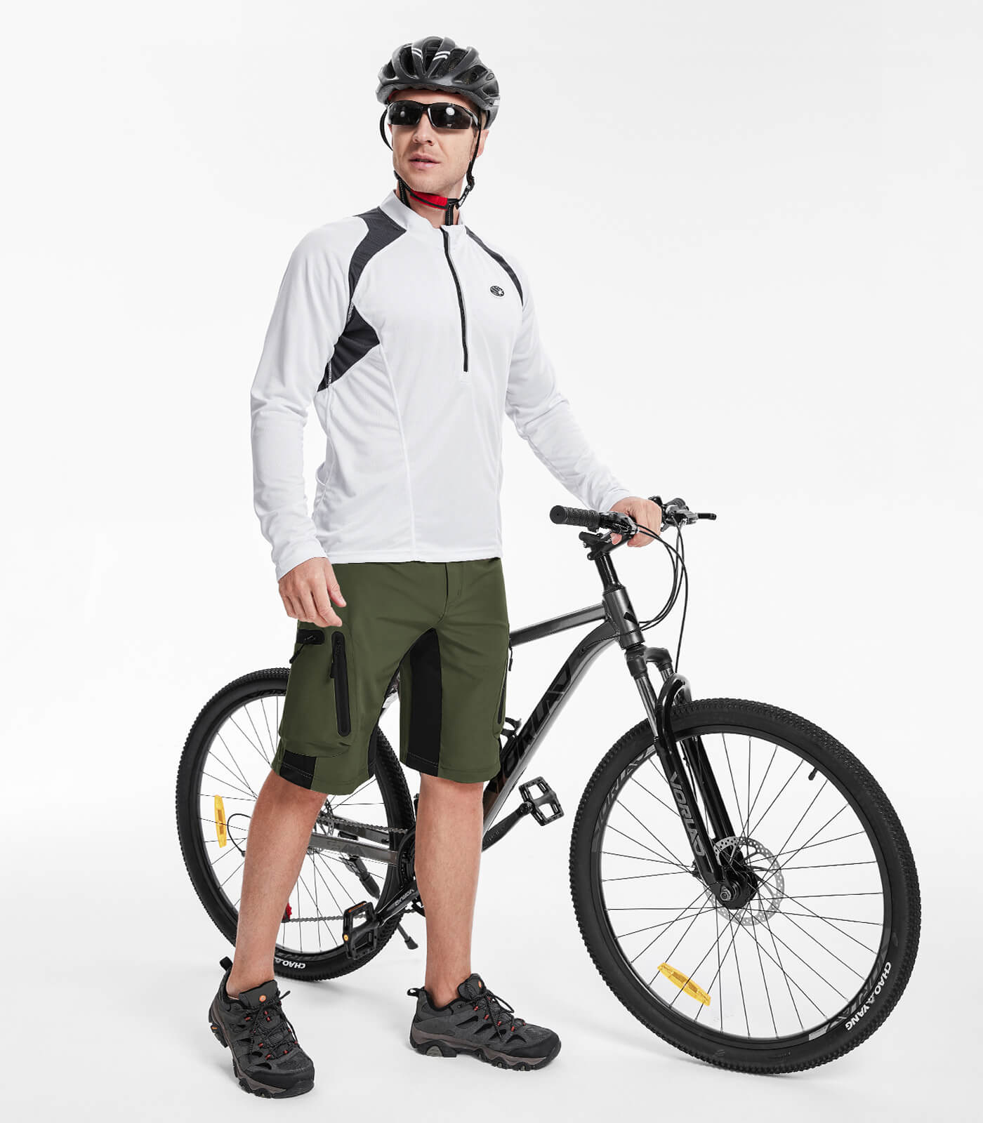 Herren Gepolsterte Mountainbike-Shorts - CycleAir M001