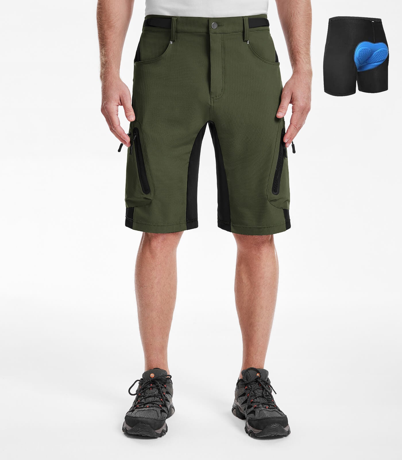 Herren Gepolsterte Mountainbike-Shorts - CycleAir M001