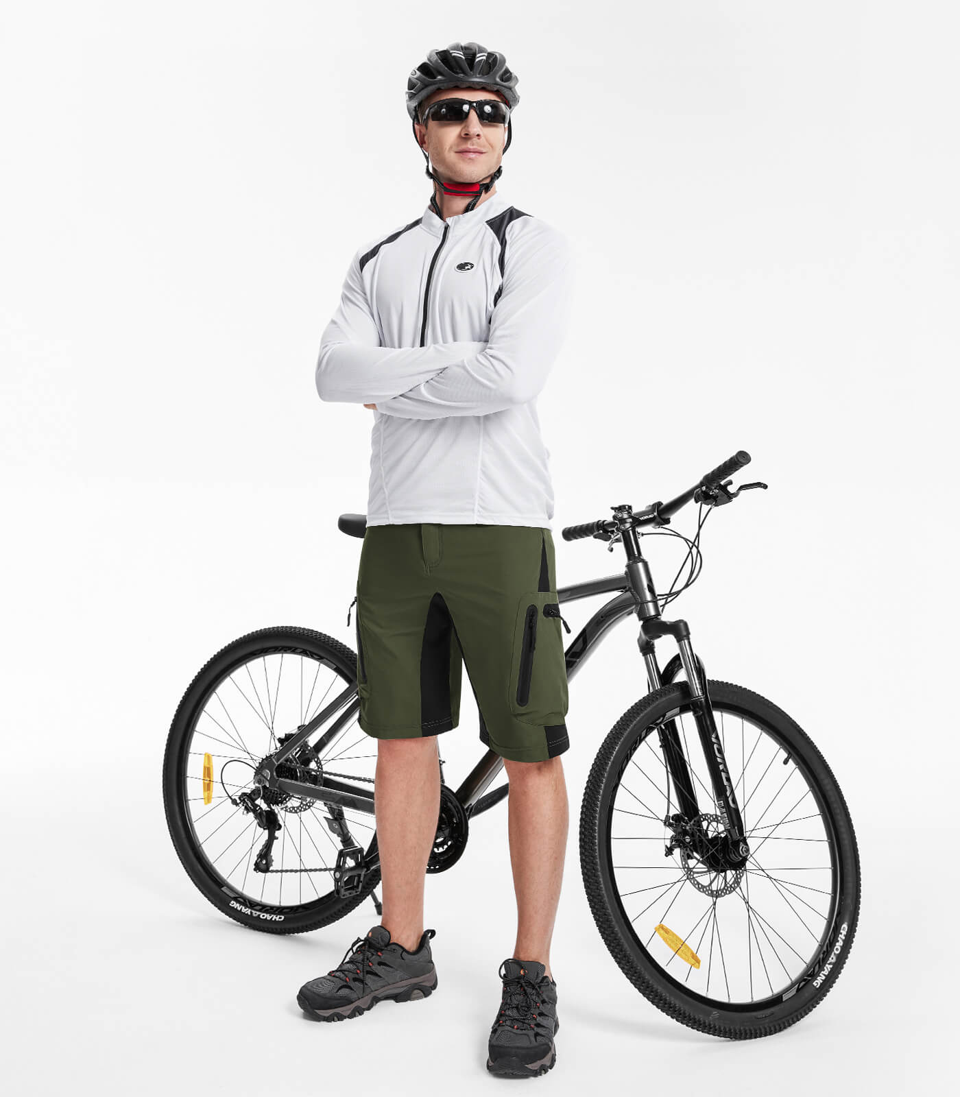 Herren Gepolsterte Mountainbike-Shorts - CycleAir M001