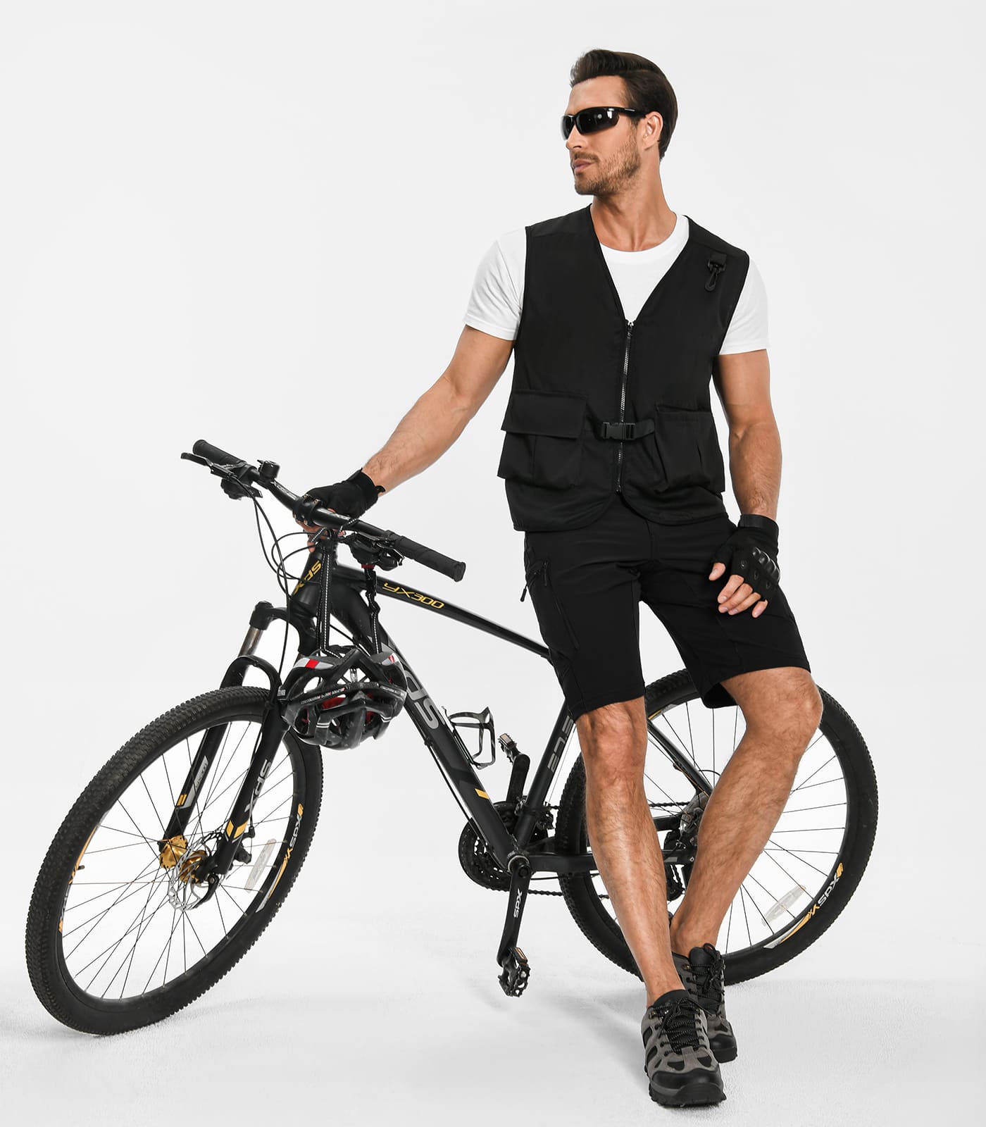 Pantaloncini imbottiti da uomo per mountain bike - CycleAir M027