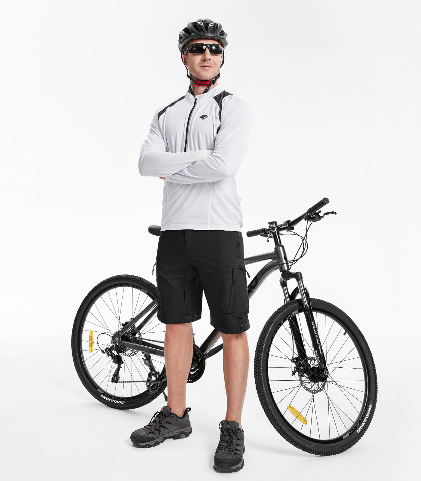 Herren Gepolsterte Mountainbike-Shorts - CycleAir M001