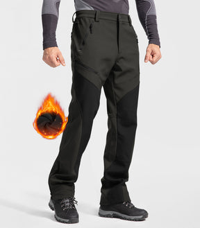 Pantaloni pentru bărbați de schi pe zăpadă căptușiți cu fleece - SnowVenture M055