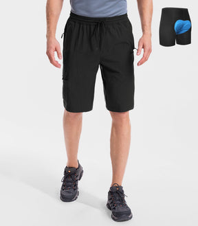 Gepolsterte Mountainbike-Shorts für Herren - CycleAir M020