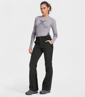 Pantaloni da sci da donna foderati in pile - SnowVenture W048