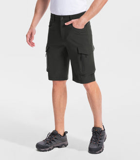 Herren Wander-Cargoshorts mit 7 Taschen, schnelltrocknend, lässig - TrailPioneer M025