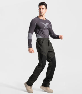 Pantaloni pentru bărbați de schi pe zăpadă căptușiți cu fleece - SnowVenture M055