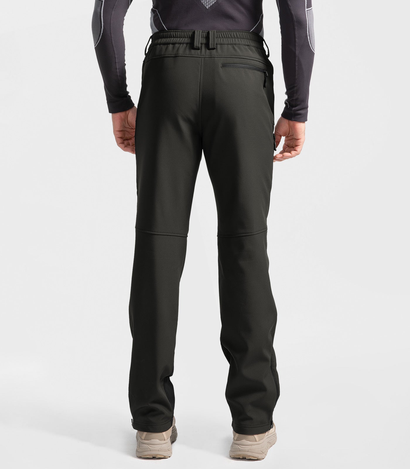 Pantaloni pentru bărbați de schi pe zăpadă căptușiți cu fleece - SnowVenture M055