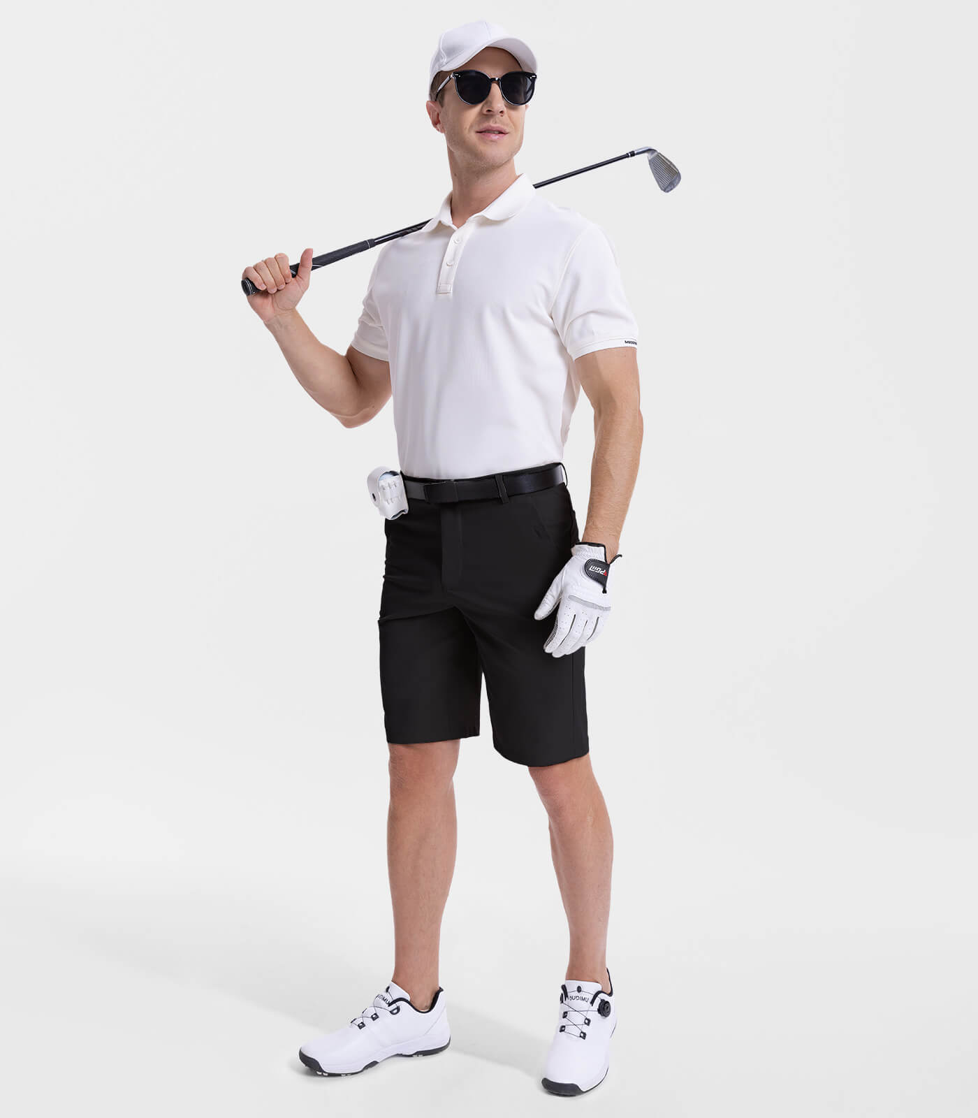 Shorts décontractés pour golf pour hommes 7" 10" à séchage rapide - SwingLuxe M032