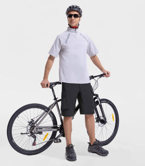 Pantalones cortos holgados para bicicleta de montaña para hombre, de secado rápido y ligero - CycleAir M006