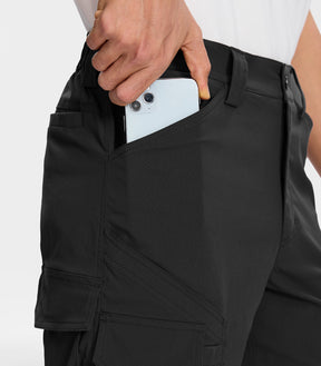 Pantaloni scurți cargo pentru drumeții bărbați - TrailPioneer M043